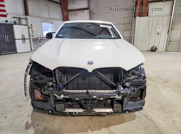 5YMCY0C02P9R55493 2023 BMW X6 White Widok z przodu