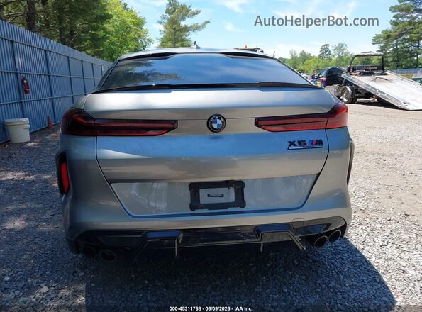 5YMCY0C06M9F58271 2021 BMW X6 M Gray 