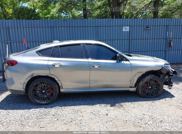 5YMCY0C06M9F58271 2021 BMW X6 M Gray Սալոնի հետևի տեսք