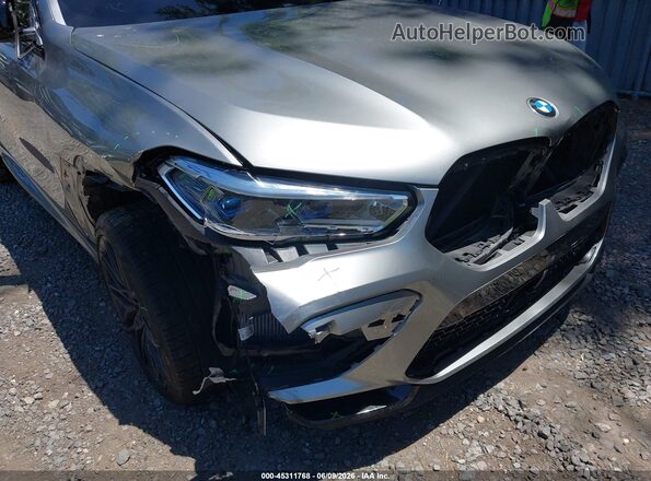 5YMCY0C06M9F58271 2021 BMW X6 M Gray Դիմացի տեսք