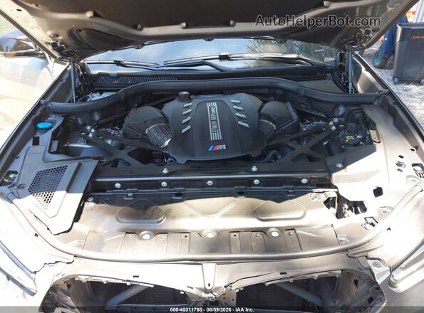5YMCY0C06M9F58271 2021 BMW X6 M Gray Հետևի տեսք