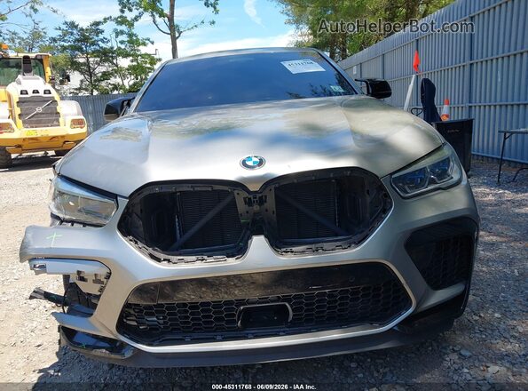 5YMCY0C06M9F58271 2021 BMW X6 M Gray Սարքավորումների վահանակի տեսք