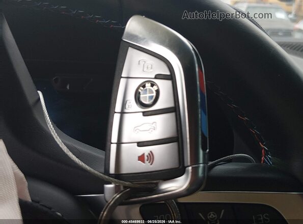 5YMJU0C04P9N47838 2023 BMW X5 Gray წინა პანელის ხედი