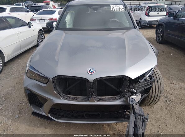 5YMJU0C04P9N47838 2023 BMW X5 Gray ხელსაწყოთა პანელის ხედი