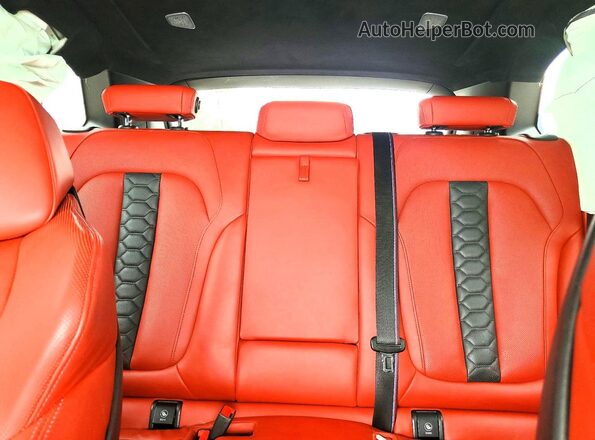 5YMJU0C05P9N62381 2023 BMW X5 White უკანა სავარძლების ხედი