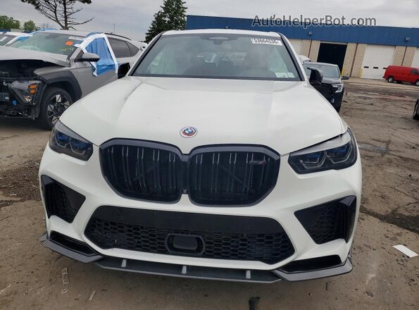 5YMJU0C05P9N62381 2023 BMW X5 White წინა ხედი