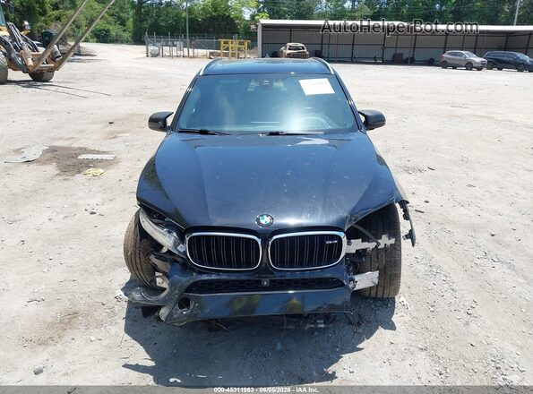 5YMKT6C54G0R78609 2016 BMW X5 Black Вид задньої частини салону