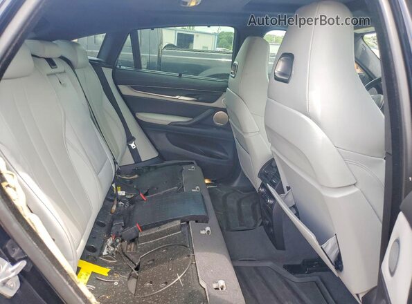 5YMKW8C50KLR38425 2019 BMW X6 Black Vista interior trasera