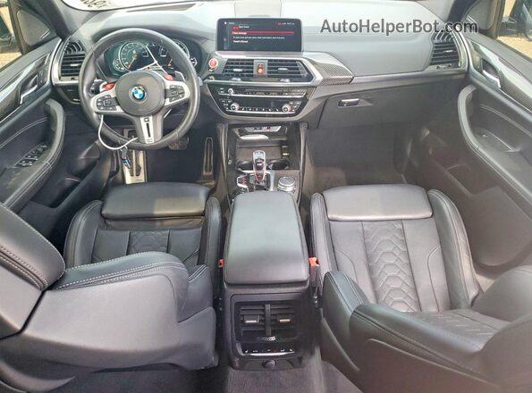 5YMTS0C02L9B37812 2020 BMW X3 White Առջևի վահանակի տեսք