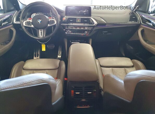 5YMTS0C02LLT10678 2020 BMW X3 White Вид панелі приладів