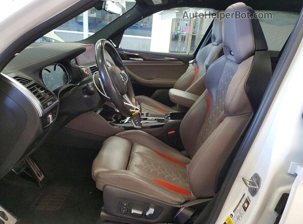 5YMTS0C02LLT10678 2020 BMW X3 White Вид салону спереду