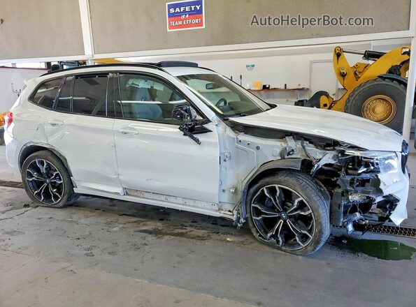 5YMTS0C02LLT10678 2020 BMW X3 White Передня права чверть