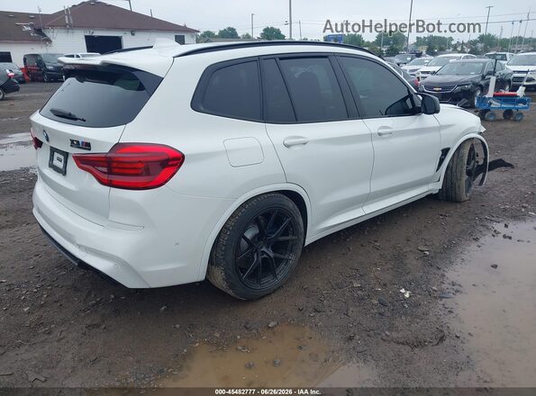 5YMTS0C05L9B31373 2020 BMW X3 White Հետևի աջ