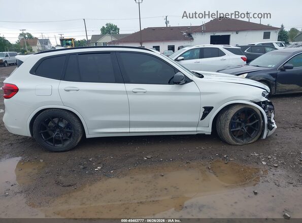 5YMTS0C05L9B31373 2020 BMW X3 White Սալոնի հետևի տեսք
