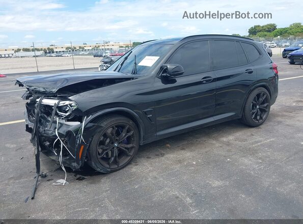 5YMTS0C0XLLA57998 2020 BMW X3 Черный Передняя левая четверть