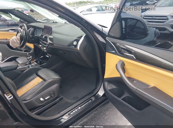 5YMTS0C0XLLA57998 2020 BMW X3 Черный Вид салона спереди