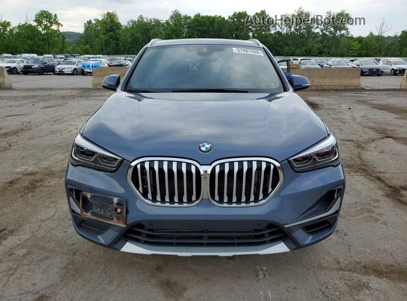 WBXJG9C04L5P41049 2020 BMW X1 Gray Հետևի տեսք