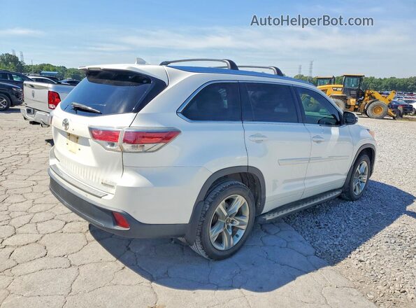 5TDYKRFH4GS162462 2016 TOYOTA HIGHLANDER Белый 