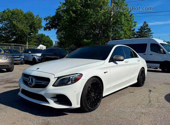 55SWF6EBXKU308138 2019 MERCEDES-BENZ C-CLASS White 