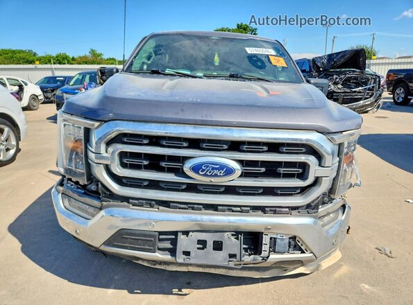 1FTEW1C52MFC71193 2021 FORD F150 Gray Vista trasera