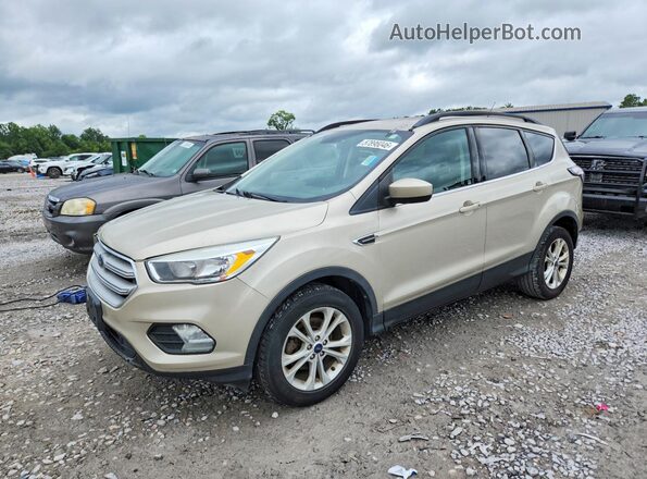1FMCU0GD0JUB88809 2018 FORD ESCAPE Gold Rear left