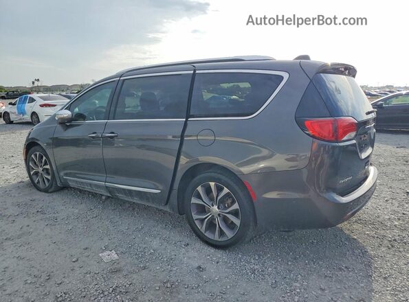 2C4RC1GG6JR106791 2018 CHRYSLER PACIFICA Серый Задняя правая четверть