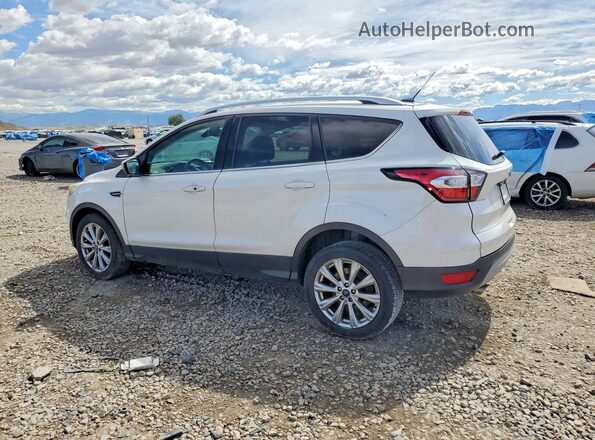 1FMCU9J97HUE04173 2017 FORD ESCAPE Белый Задняя правая четверть