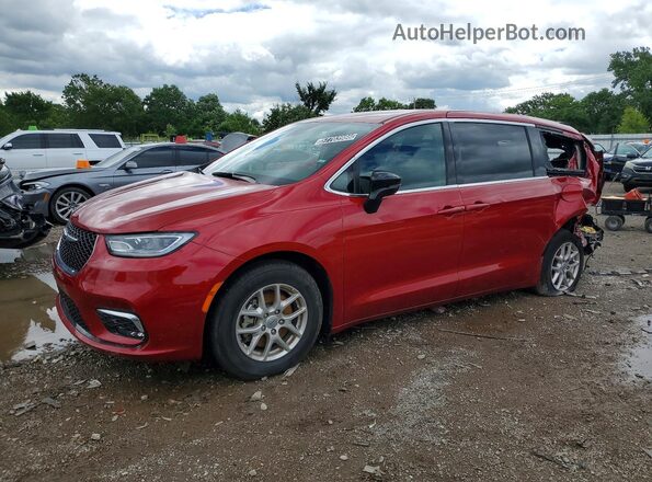 2C4RC1BG1SR531361 2025 CHRYSLER PACIFICA Red უკანა მარცხენა