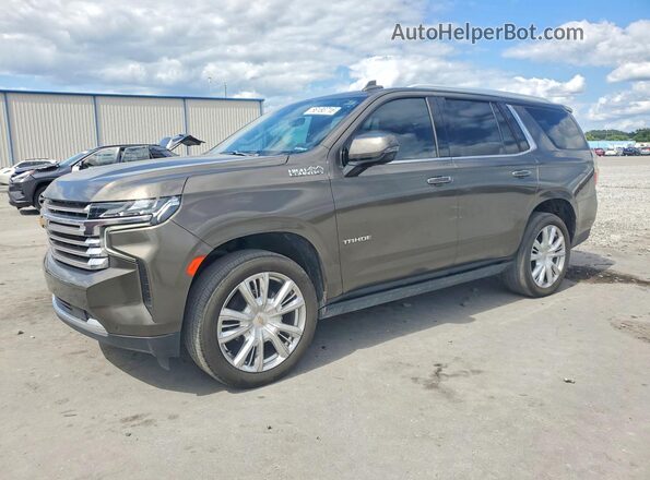 1GNSKTKL1MR147870 2021 CHEVROLET TAHOE Gray 
