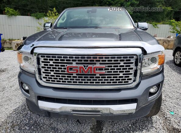 1GTP6EE18K1208782 2019 GMC CANYON Gray Вид ззаду