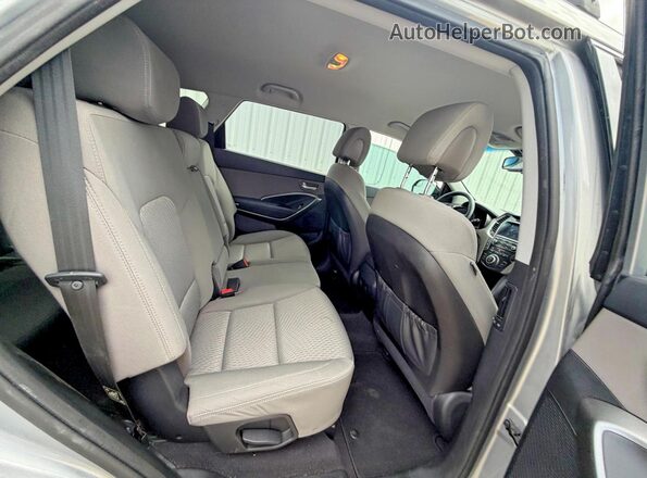 KM8SM4HF9HU204583 2017 HYUNDAI SANTA FE Silver 