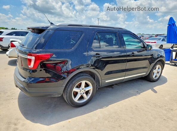 1FM5K7D87KGA40073 2019 FORD EXPLORER Black Front right