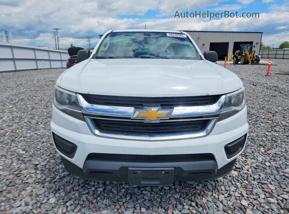 1GCHSBEAXG1246827 2016 CHEVROLET COLORADO White Widok z tyłu