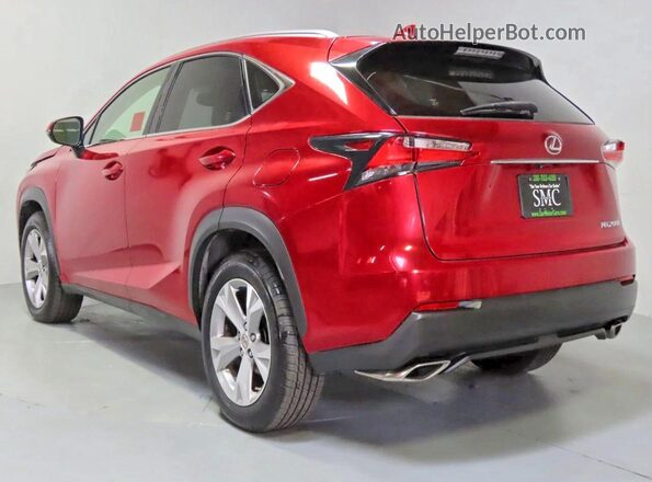 JTJBARBZ2H2127898 2017 LEXUS NX Red Front view