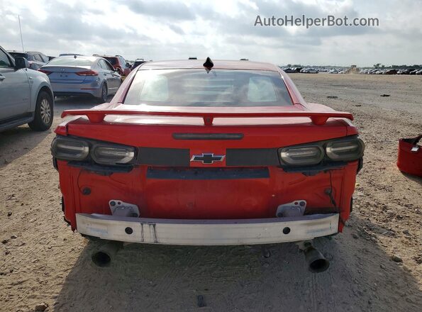 1G1FH1R78K0139622 2019 CHEVROLET CAMARO Red წინა სალონის ხედი