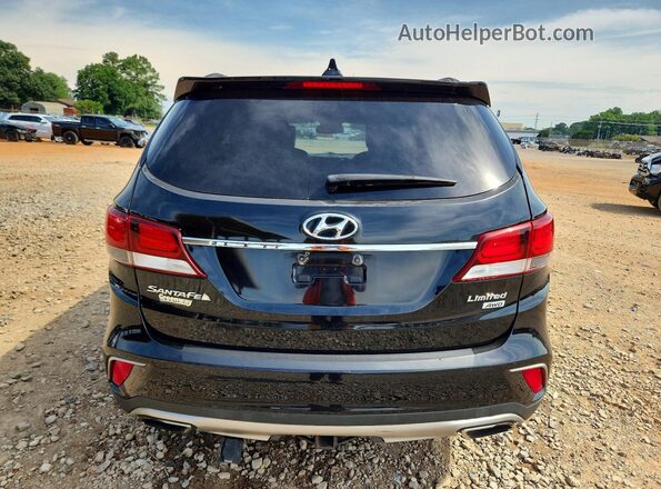 KM8SNDHF9HU239105 2017 HYUNDAI SANTA Black 