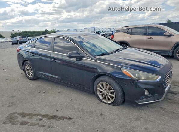 5NPE24AF6JH664298 2018 HYUNDAI SONATA Black 