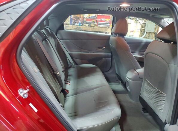 KMHLS4DG9SU926328 2025 HYUNDAI ELANTRA Red 