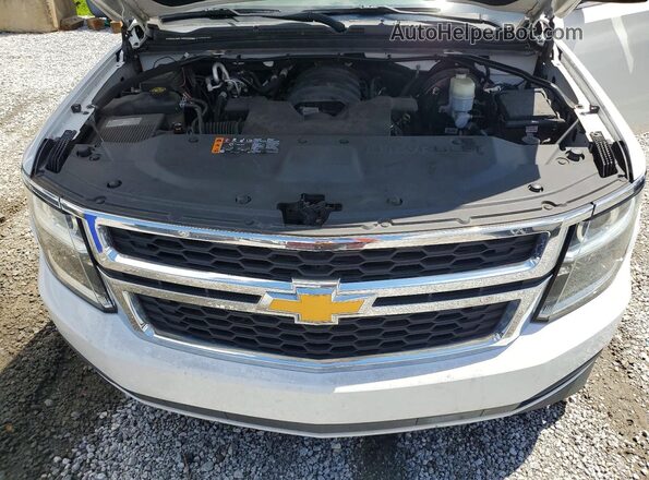 1GNSCHKCXKR178204 2019 CHEVROLET SUBURBAN White Vista de la etiqueta del VIN