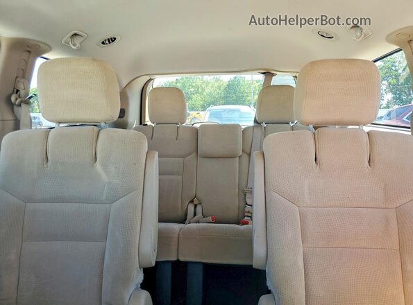 2C4RDGCGXGR380655 2016 DODGE CARAVAN Gray Widok wnętrza z tyłu