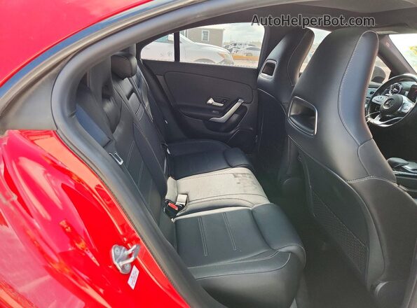 WDD5J4GB2LN026212 2020 MERCEDES-BENZ CLA-CLASS Красный Вид задней части салона