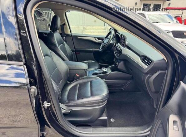 1FMCU0H61LUB07822 2020 FORD ESCAPE Black Առջևի վահանակի տեսք