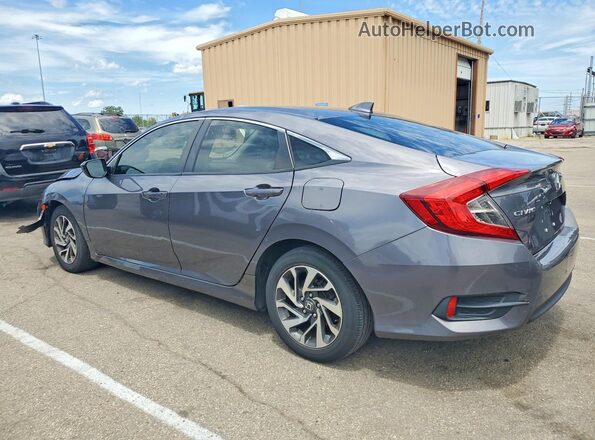 19XFC2F71JE035821 2018 HONDA CIVIC Gray 