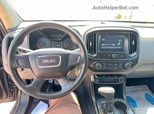 1GTG5BEA1H1151237 2017 GMC CANYON Black Vista de los asientos traseros