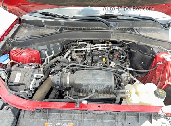 1FMSK7DH8MGA61598 2021 FORD EXPLORER Red Առջևի վահանակի տեսք