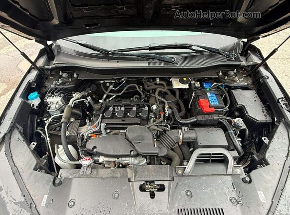 2HKRS3H20PH000294 2023 HONDA CRV Черный Вид панели приборов