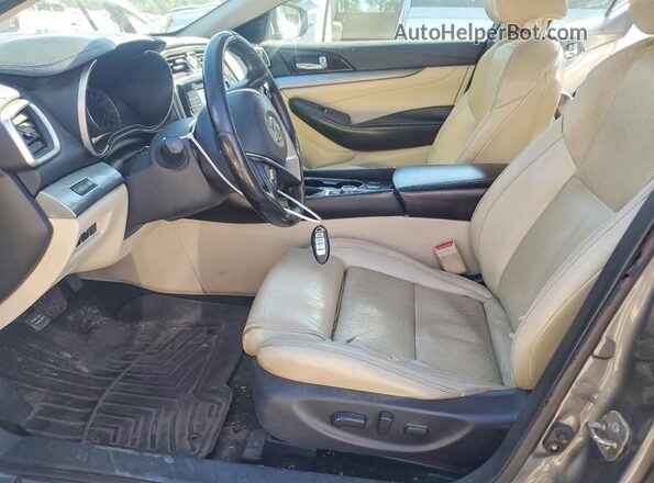 1N4AA6AP1GC904549 2016 NISSAN MAXIMA Gray Առջևի վահանակի տեսք