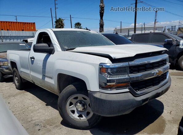 1GCNCNEC9HZ163038 2017 CHEVROLET SILVERADO White Widok z przodu