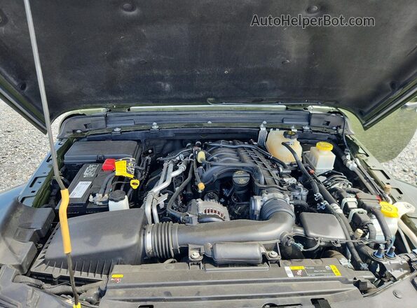 1C6HJTFG2NL129487 2022 JEEP GLADIATOR Зеленый 