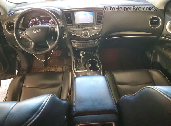 5N1DL0MNXKC506480 2019 INFINITI QX60 Black Widok zestawu wskaźników